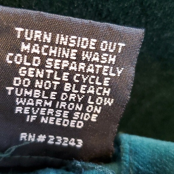 GREEN VELVET VINTAGE Y2K HIGH WAISTED CROPPED ANKLE BOOTCUT PANTS SIZE 6 - Picture 7 of 7